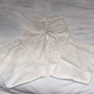 Lauren Conrad White Flare Jeans Size 2